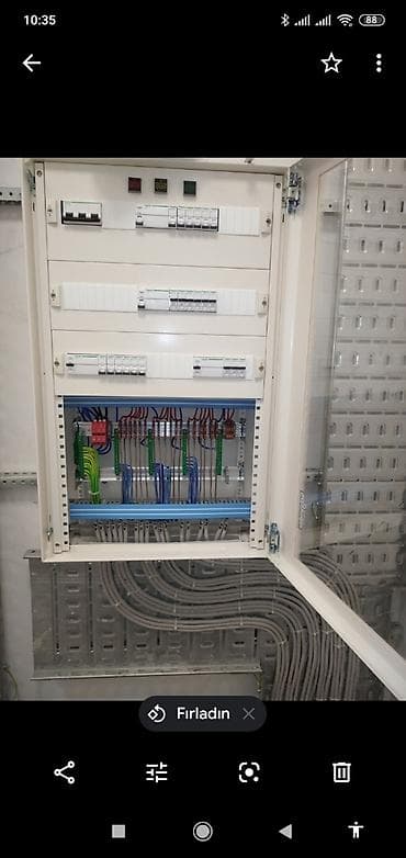 gence hava limani: Elektrik işləri — 9