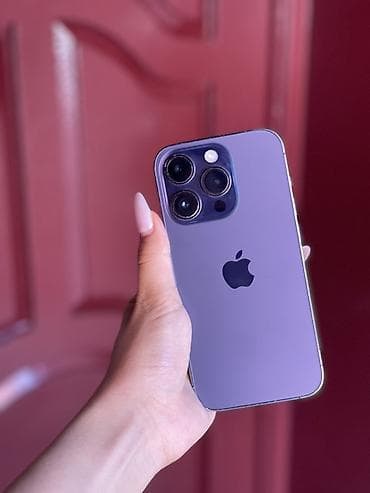 apple notebook: IPhone 14 Pro, 128 GB, Deep Purple — 1