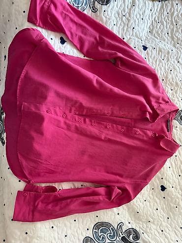 Polo köynək, Trendyolmilla, M, rəng - Çəhrayı