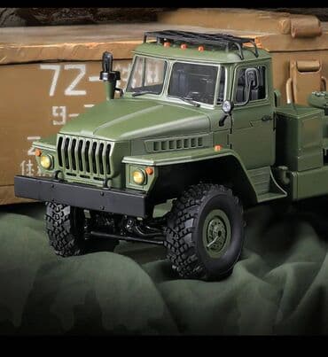 transmitter: WPL B36-3 RC Military (herbi) car. 2.4Ghz Remote Control. 6WD. Li-ion — 5
