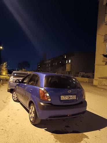 Nəqliyyat: Kia Rio hatchback, mavi rəng (5 qapı) Texniki və dizayn — 8