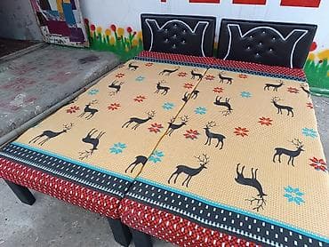 bazali taxtlar: Təknəfərlik çarpayı, Matras ilə, Siyirməsiz — 2