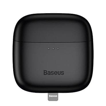 hdd case: Yeni Simsiz (Bluetooth) Qulaqcıqlar, Baseus, rəng - Qara — 3