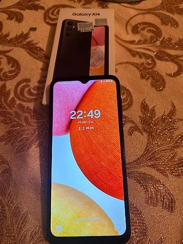 samsung a3 2017 ekran: Samsung Galaxy A14, 64 GB, rəng - Qara — 4