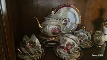 Otaq bitkiləri: Çay dəsti, Farfor — 2