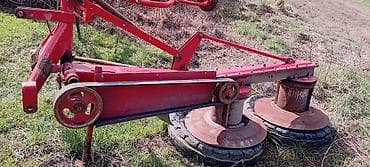 hyundai excel 1994: İki barabanlı otbiçən (diskli/barabanlı çalğı aparatı) - Traktorun üç — 2