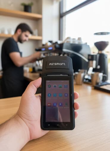 pul sayan aparat qiyməti: AZ Smart mobil POS-terminal və fiskal cihaz Cihaz yeni di 1 gün — 2