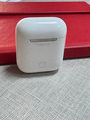 eirpods: İşlənmiş Simsiz (Bluetooth) Qulaqcıqlar, Apple, rəng - Ağ — 4