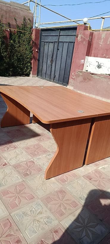 yevlax mebel: İşlənmiş, Müdir üçün, Oval masa — 5