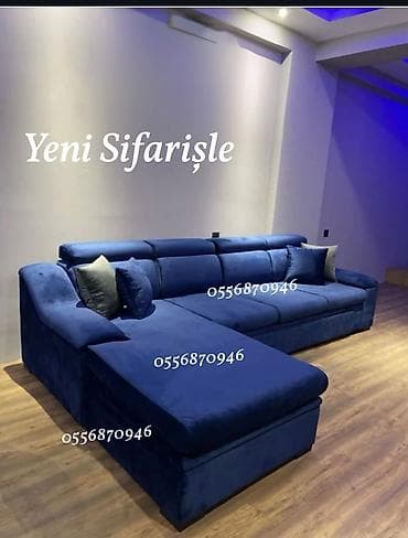 stul gence: Künc divan, Qonaq otağı üçün, Parça, Bazalı, Açılan, Kitab — 6