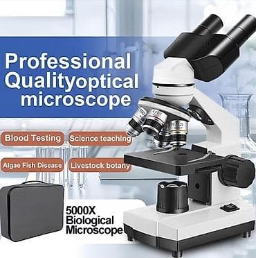 elektron mikroskop: Mikroskop Model: XSD86B4 Bu 5000× bioloji mikroskop hüceyrələrin — 1