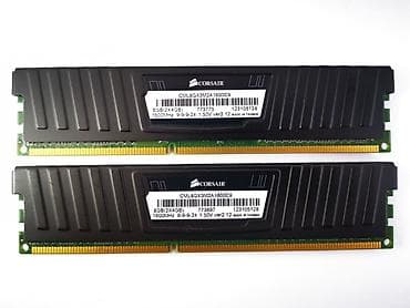 8gb ram 2400 mts: Operativ yaddaş (RAM) Corsair, 8 GB, 1600 Mhz, DDR3, PC üçün — 1