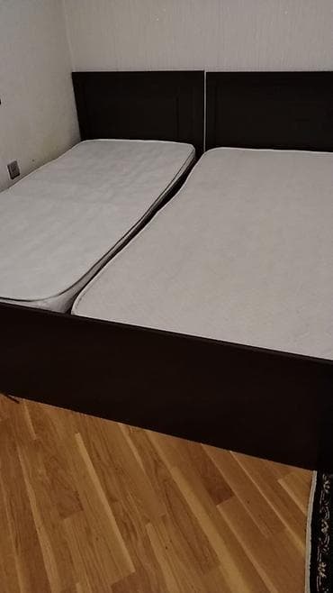 İşlənmiş, Təknəfərlik çarpayı, Matras ilə, Siyirməsiz