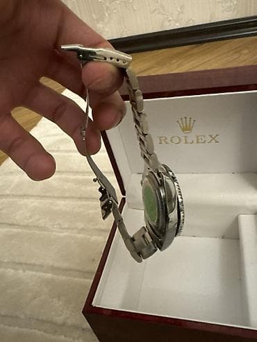 saat satisi: Qol saatı, Rolex, rəng - Qara — 4