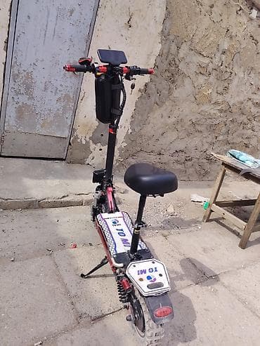 electro gitara: Elektrik skuter – off-road təkərlər və oturacaqlı Xüsusiyyətlər: - — 1