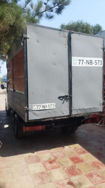 Yükdaşıma üçün qəlibli tentli yük maşını - Korpus: taxta bortlar + — 3