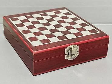 Другое для спорта и отдыха: Şahmat və Şərab Aksesuarları Dəsti – taxta qutu Məhsul təsviri: - İki — 3