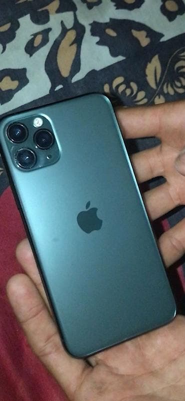 ipone 14 pro max: IPhone 11 Pro, 64 GB, Matte Midnight Green, Simsiz şarj — 1