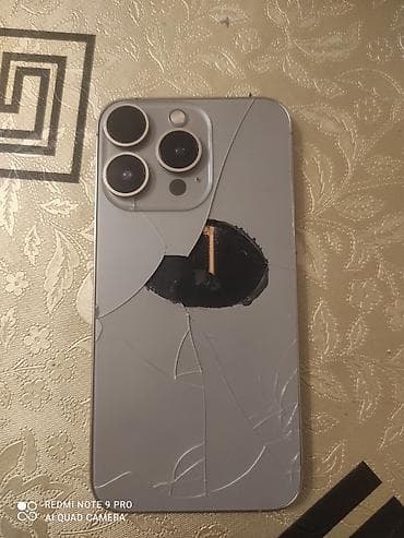 IPhone x 15 proya yiqilib ekran işləmir qulaq dinamika qırılıb — 3