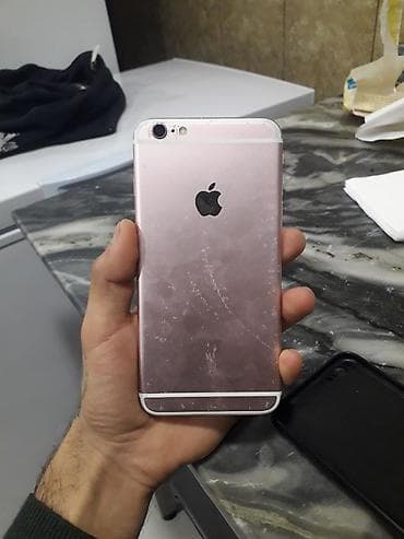 iphone i: IPhone 6s Plus, 16 GB, Rose Gold, Barmaq izi — 7