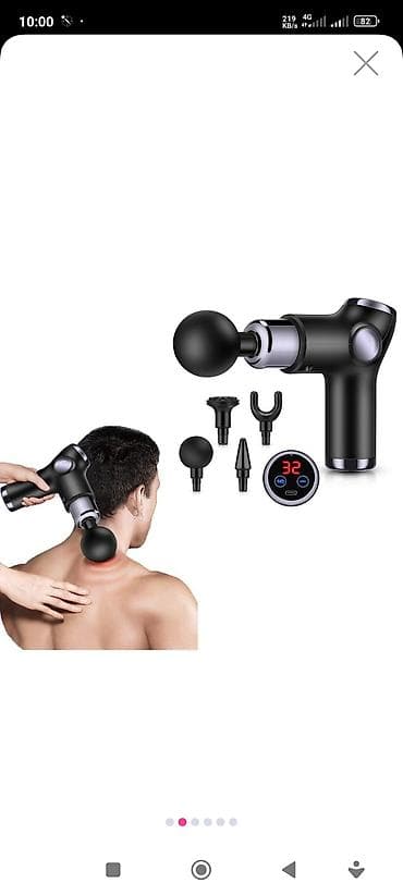 massager: Masajor, Vibro masajor, Bədən üçün, Yeni, Pulsuz çatdırılma — 9