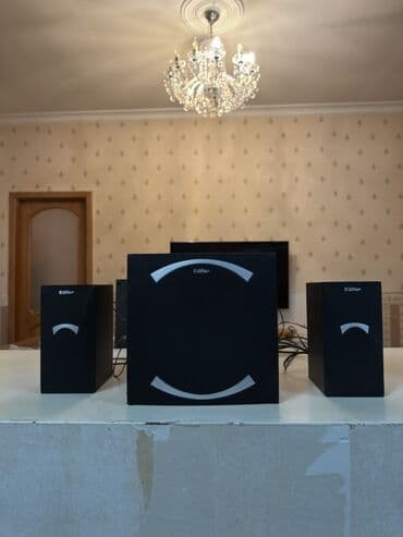 pro h26 white: İşlənmiş Edifier Kolonka, Növ - Kompüter üçün, rəng - Qara — 1