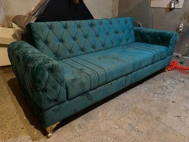 mətbəx divanı: Divan, Açılmayan, Bazasız, Vеlur parça, Şəhərdaxili pulsuz çatdırılma — 3