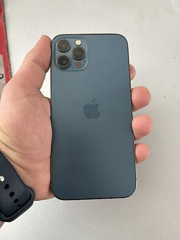 samsung pro: IPhone 12 Pro, Pacific Blue, Face ID — 1