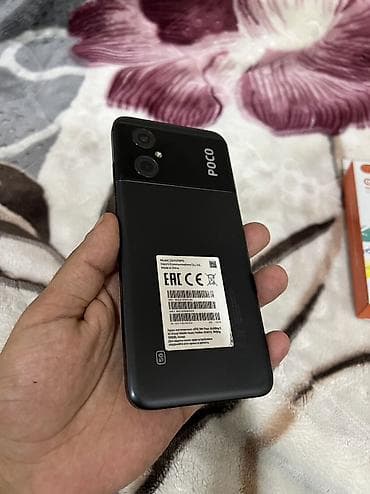 battlefleld 6: Poco M4 5G, 128 GB, rəng - Qara, Barmaq izi, Face ID — 7