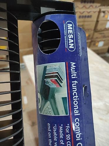 maqintafon kaset: MESAN Multi Functional Combi CD Storage – CD/DVD üçün saxlama stendi — 4