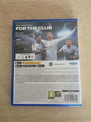 ps5 vr2: ​PS5 üçün orijinal oyun. ​Oyun EA Sports FC25 — 36 AZN (dükanda 73 — 2