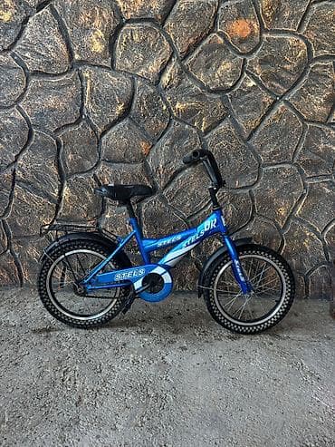 velosiped ural: İşlənmiş İki təkərli Uşaq velosipedi Stels, 16", sürətlərin sayı: 1, Ünvandan götürmə — 1