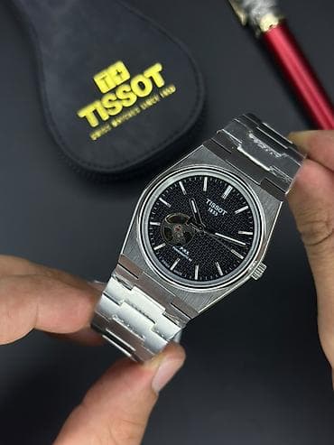 saat seti: Yeni, Qol saatı, Tissot, rəng - Qara — 1