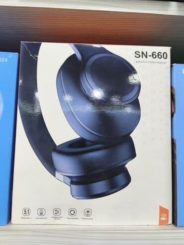 Наушники: SN-660 Wireless Stereo Headset - Simsiz 5.1 bağlantı: stabil və — 1