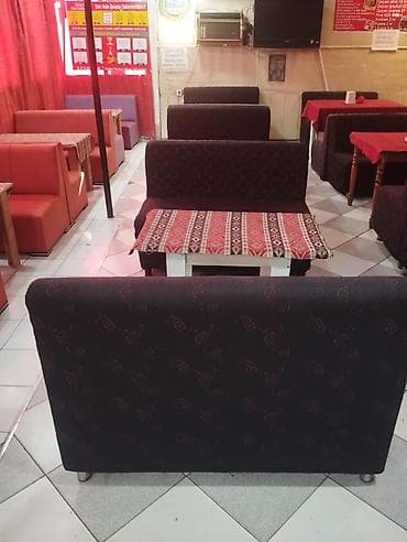 mebel trimo: Kafe ucun 6 dest divan Uzunu 1.20.sm Qiymet 150 azn (1) Unvan Tibb — 2