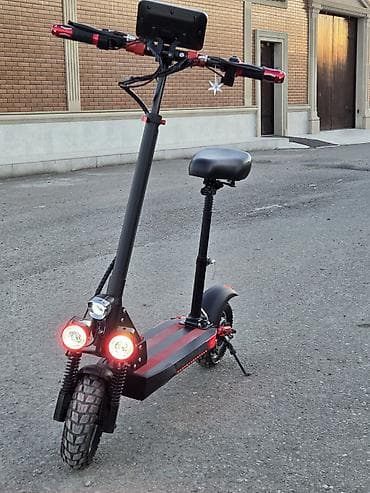 Elektrikli skuter – şəhər və kənar yollar üçün güclü model - Geniş