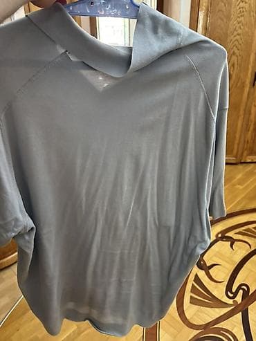 Kişi geyimləri: Polo köynək, Massimo Dutti, XL, rəng - Mavi — 2