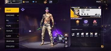 Free fire hesabı 62sv 182 kasa 29 ifadə 247 cephanelik 3 ilin — 1