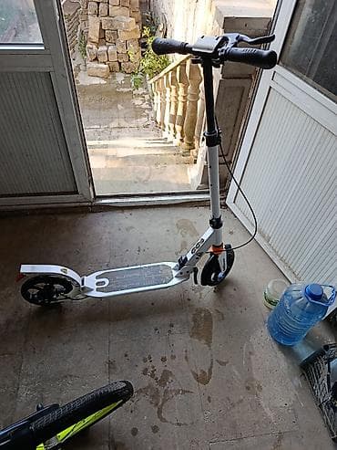 balaca limon adi: Şəhər üçün qatlanan skuter - Rəng: ağ-qara - Korpus: yüngül — 2