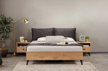 həsənoğlu mebel şirkəti: İkinəfərlik çarpayı, 2 tumba, Dolab, Komod, Türkiyə, Yeni — 3