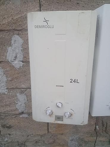 termo panel: DEMİROĞLU qazla işləyən su qızdırıcısı – 24L - 24 litr/dəqiqə axın — 1