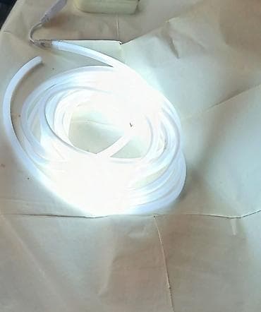 lent isiq: LED neon işıq lenti – soyuq ağ rəng Led işıq şlanq formasında - Növ — 3