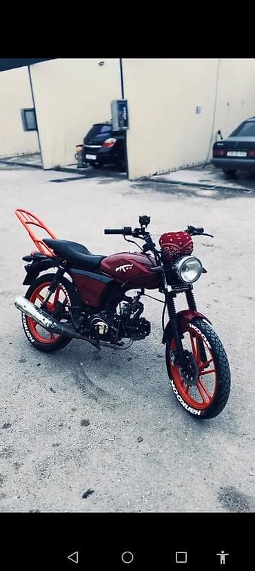 Мототранспорт: Satılır: Şəhər və rayon yolları üçün yığılmış yüngül moped/motosiklet — 3