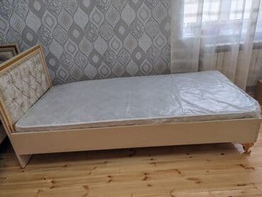 işlənmiş yataq dəsdi: Yeni, Təknəfərlik çarpayı, Bazasız, Matras ilə, Siyirməsiz, Azərbaycan — 2