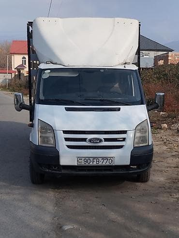 kreditle ford: Ford Transit yük maşını – taxta karkaslı, hündür üst çənli furqon — 2