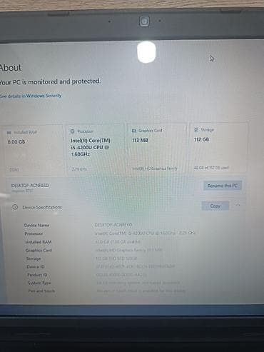 ikinci əl komputer: Dell Inspiron, 17.3 ", Intel Core i5, 128 GB — 2