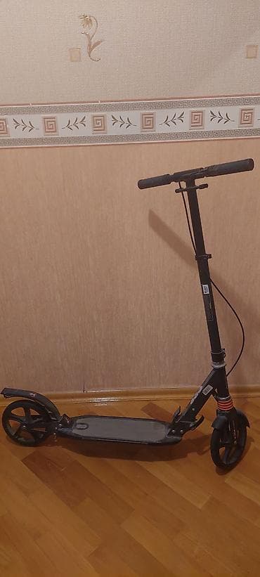 Самокаты: Böyuk təkərli şəhər skateri - Mexaniki (elektriksiz) skuter, qatlana — 3