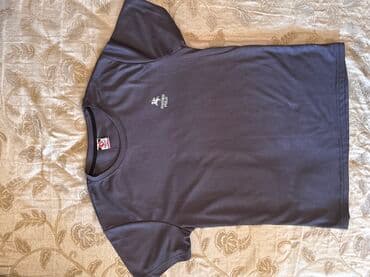 idman kişi şortları: Futbolka, M, rəng - Boz — 1