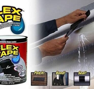 kauçuk: Boru yapişdiran çən yapişdiran böyük ölçülü flex tape orijinal öz — 3