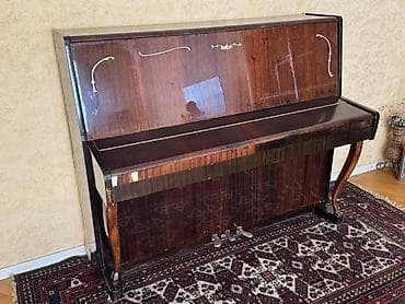 Piano, Kazan, Akustik, İşlənmiş